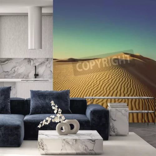 Papier peint  Désert vintage