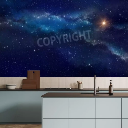 Papier peint  Le soleil et les autres étoiles