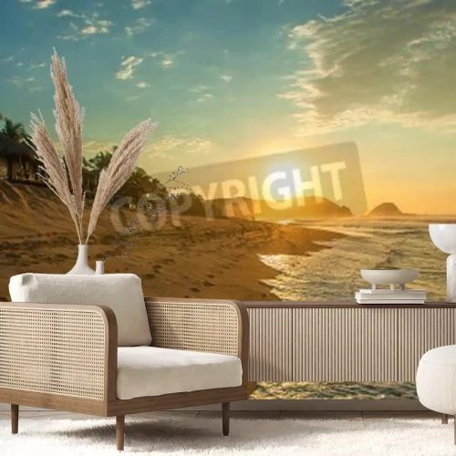 Papier peint  Lever de soleil au Mexique