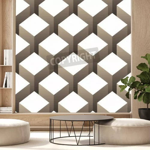 Papier peint  Dés 3D