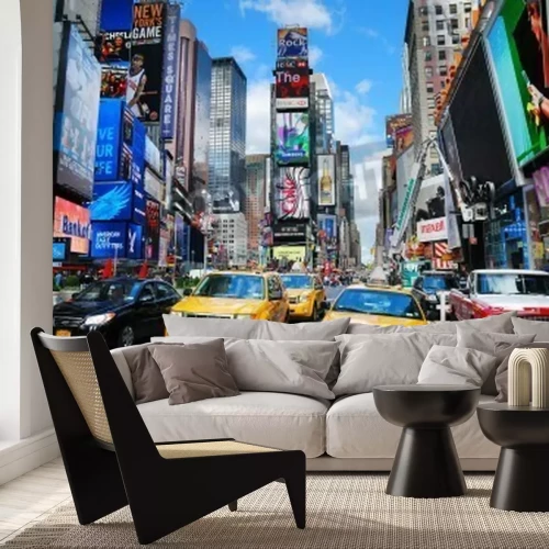 Papier peint  Taxis à Manhattan