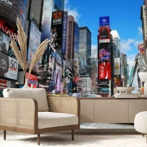 Papier peint  Taxis à Time Square