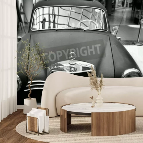 Papier peint  Voiture ancienne.