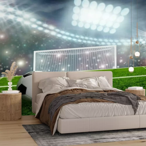 Papier peint  Football devant la surface de réparation