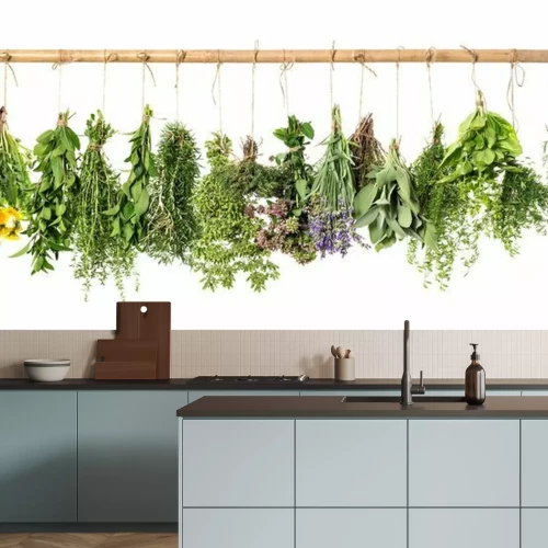 Sticker  Séchage des herbes des champs