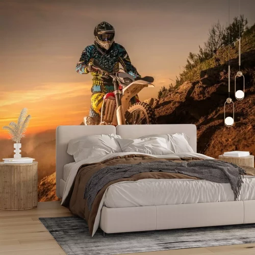 Papier peint  Enduro cycliste