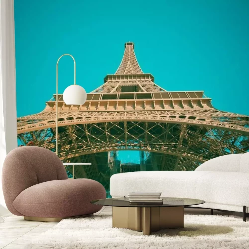 Papier peint  Paris et la Tour Eiffel sur le ciel