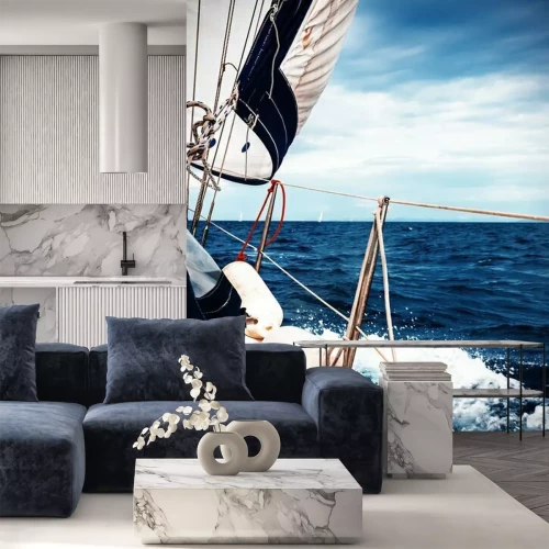 Papier peint  Promenade en yacht