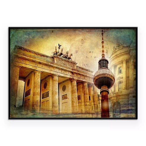 Poster  Berlin art illustration de conception