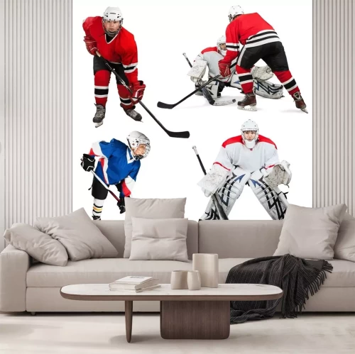 Sticker  Hockey sur glace, glace, Patin à glace.