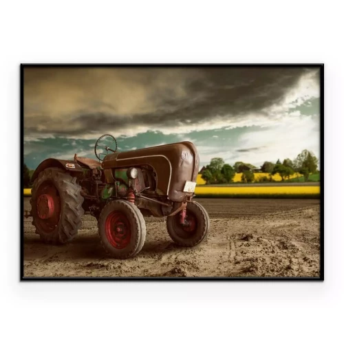 Poster  Vintage Tractor