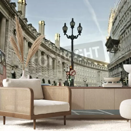 Papier peint  Taxi dans une rue à Londres