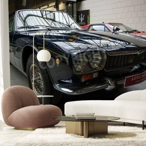 Papier peint  BERLIN - 10 mai 2015: Voiture de sport Maserati Kyalami (Tipo 129). 28 Berlin-Brandebourg Jour Oldtimer