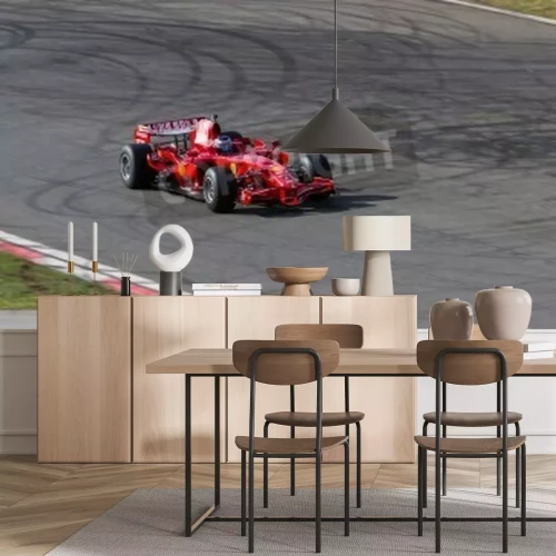 Papier peint  Entraînement sur la piste de formule 1