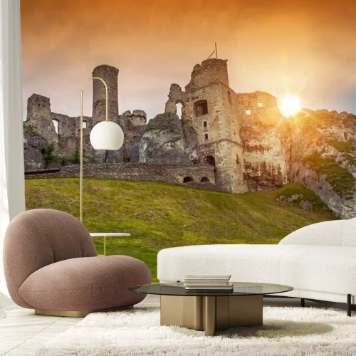 Papier peint  Ruines du château d'Ogrodzieniec