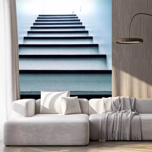 Sticker  escalier blanc regardant