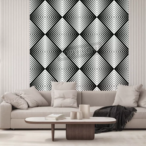 Papier peint  Illusion optique 3D