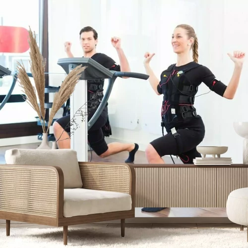 Papier peint  Entraînement de fitness EMS