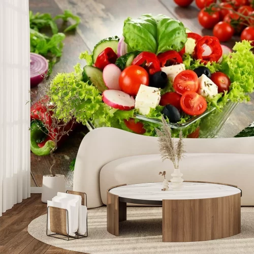 Papier peint  Salade de légumes