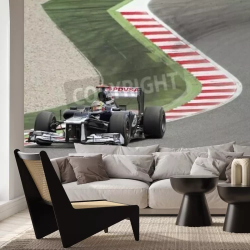 Papier peint  Formule 1 course