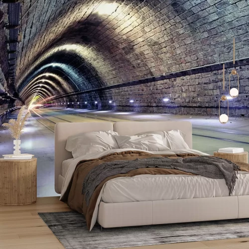 Papier peint  Tunnel de métro en briques en Chine
