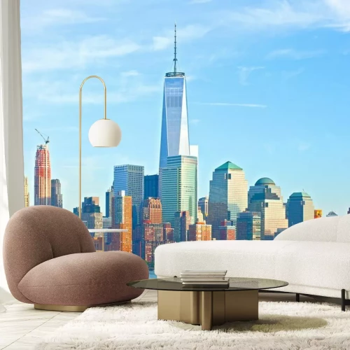 Papier peint  Vue d'un quartier de New York