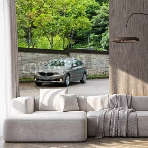 Papier peint  BMW Série 3 GT 2013 Modèle à Golden Brown Couleur