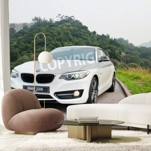 Papier peint  BMW 220i 2014 Sedan, all new series, small sedan 