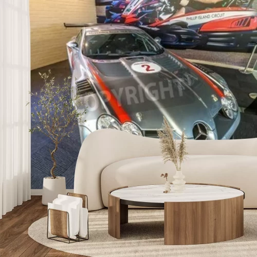 Papier peint  Phillip Island Grand Prix Circuit, Australia - January 4, 2015: Mercedes Benz SLR McLaren 722 GT.  Phillip Island is famous for its international motorcycle and car racing events.