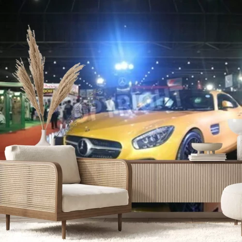 Papier peint  BANGKOK 24 Juin: voiture Mercedes Benz sur l'affichage à GTS Bangkok International Motor Show 2015 le 24 Juin 2015 à Bangkok en Thaïlande.