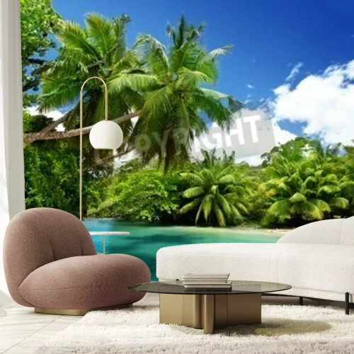 Papier peint  Les tropiques un jour d'été