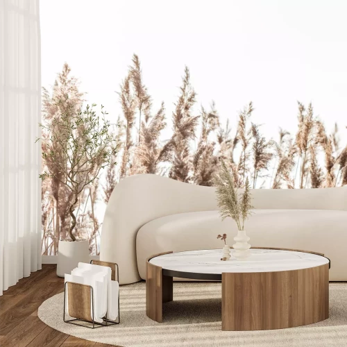 Sticker  Des tiges d'herbes hautes