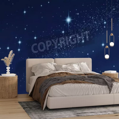 Papier peint  Les étoiles brillantes dans le ciel