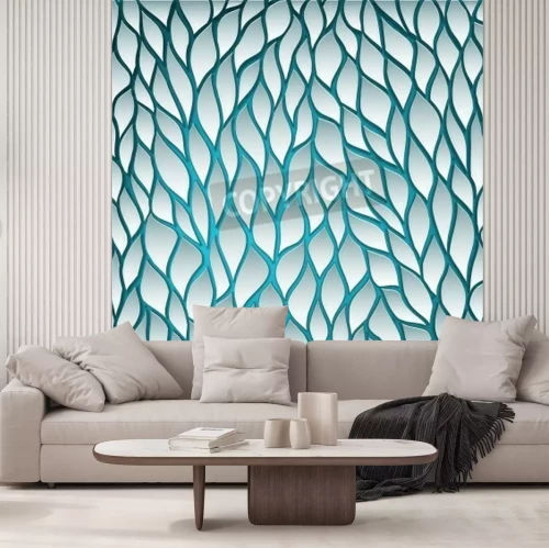 Papier peint  Fond de feuilles minimaliste