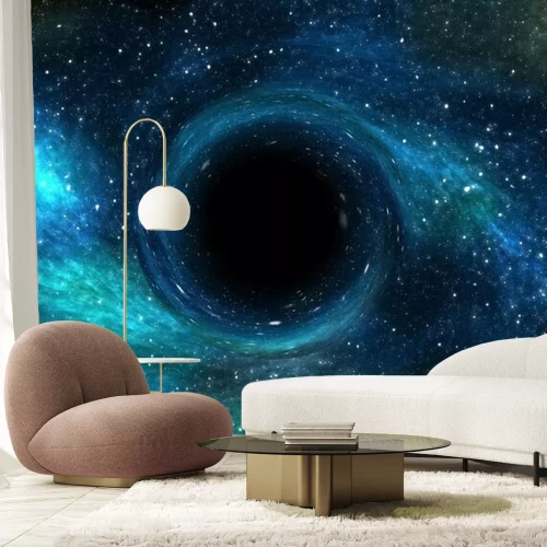 Papier peint  Trou noir en rotation