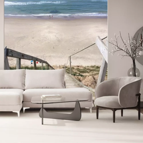 Papier peint  Descente vers une plage