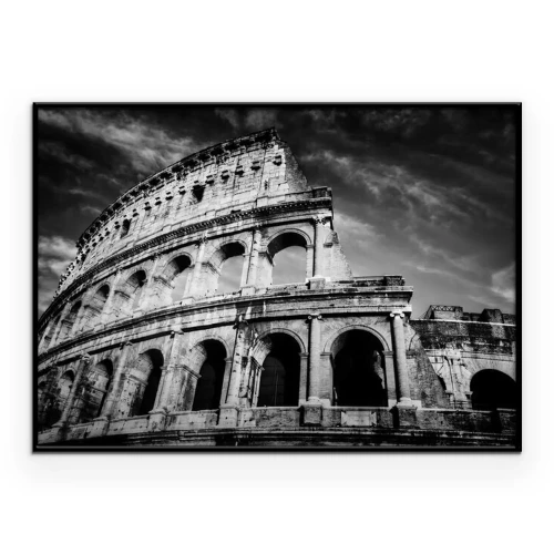Poster  Photo monochrome du Colisée à Rome