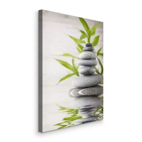 Tableau  Composition de massage Pierres