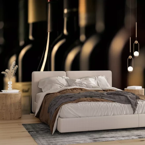 Papier peint  Bouteille de vin