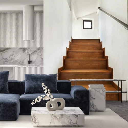 Papier peint  Escalier rustique