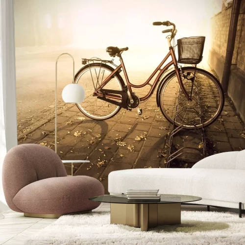 Sticker  Vélo en automne