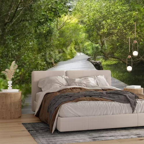 Papier peint  Tropiques verts à Bali