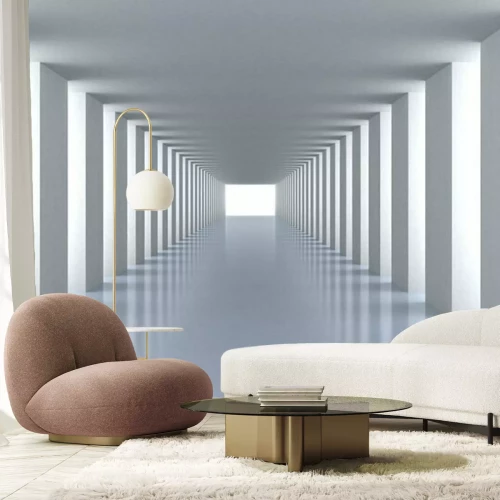 Papier peint  Tunnel moderne et minimaliste