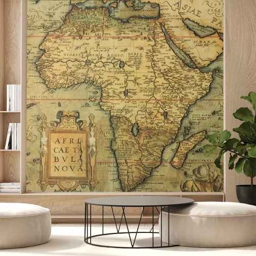 Papier peint  Carte ancienne de l'Afrique