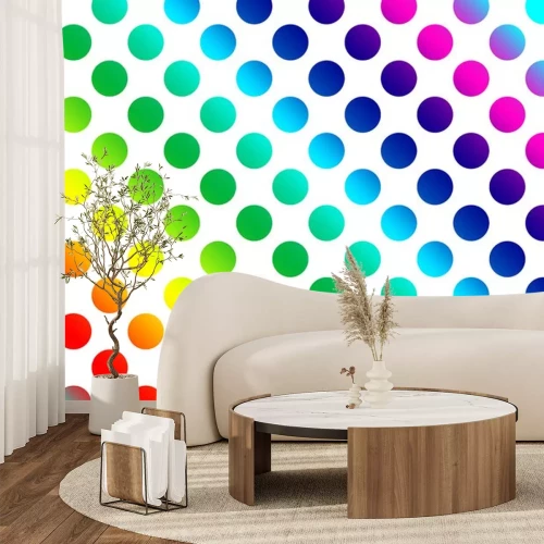 Sticker  Arrière-plan de point de polka