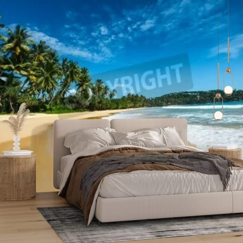 Papier peint  Les tropiques au Sri Lanka