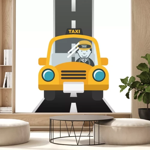 Sticker  Conception de service de taxi