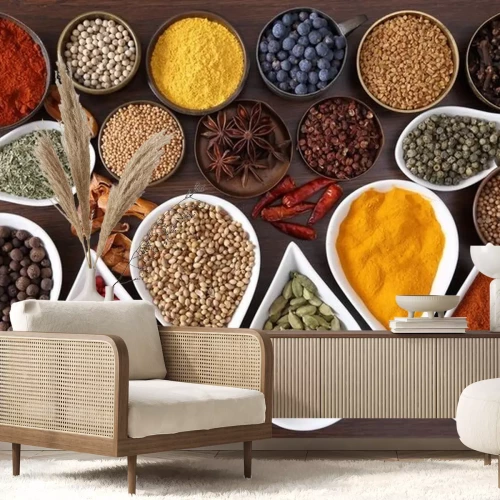 Sticker  Épices aromatiques.