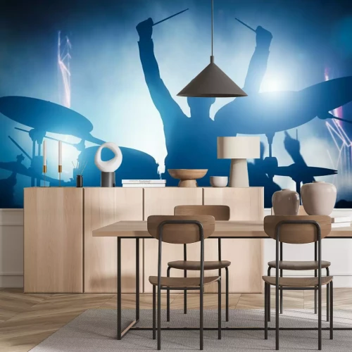 Papier peint  Batteur de rock