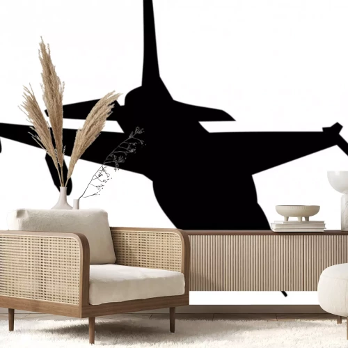 Sticker  avion de chasse